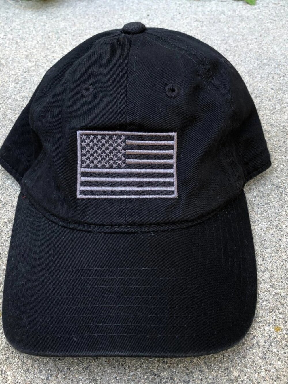 RAPID DOMINANCE USA Flag Hat American Adjustable Dad Cap Men's Black